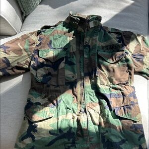 Camouflage Military Jacket